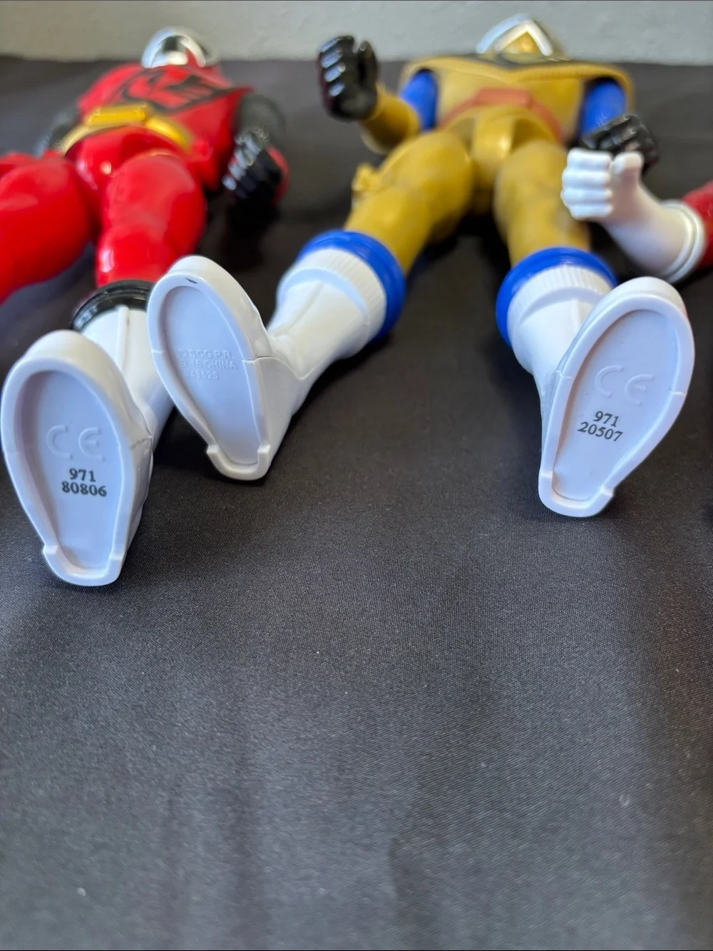 Power Ranger Action Figures- 10”-12” Good used condition